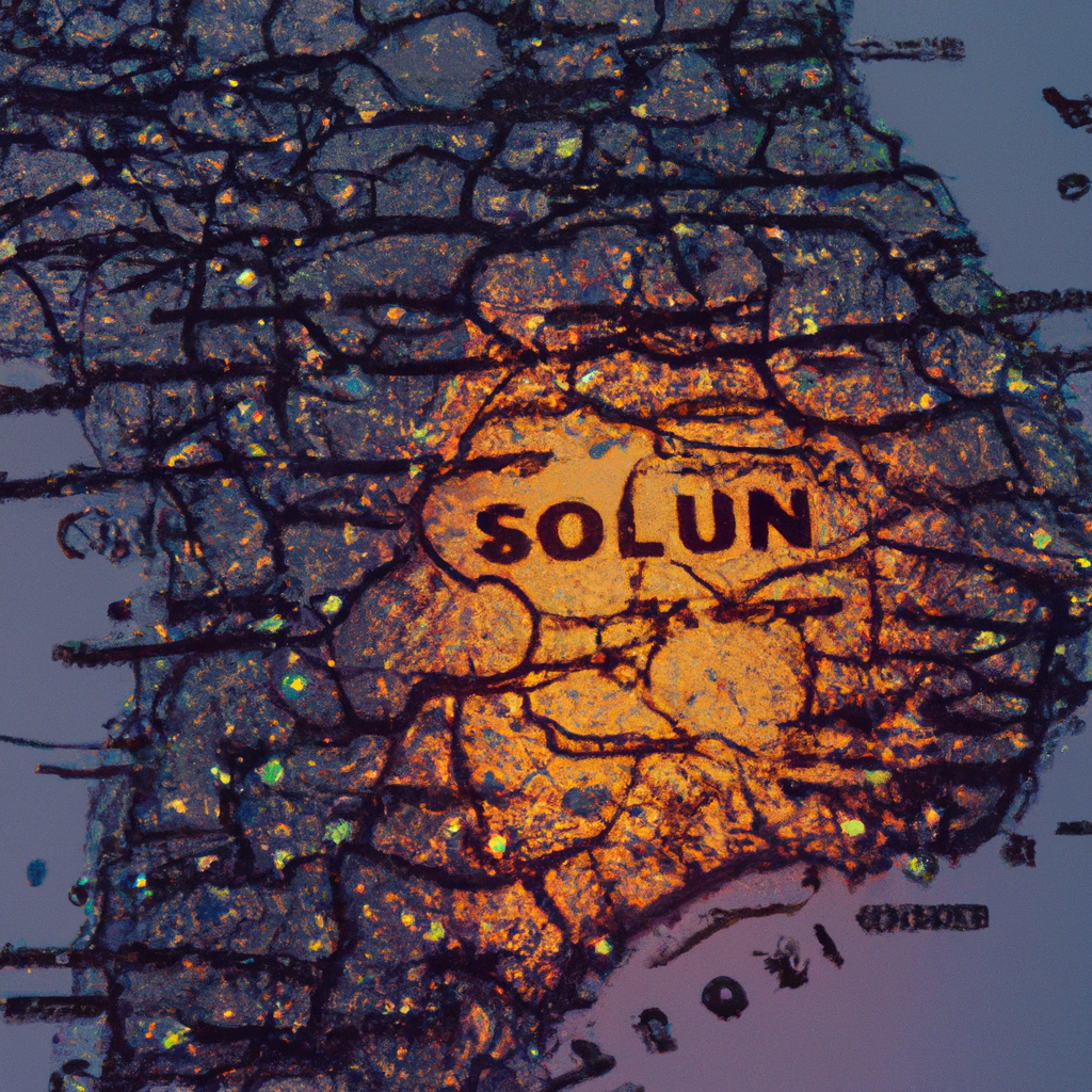 AI로 생성된 약도 이미지